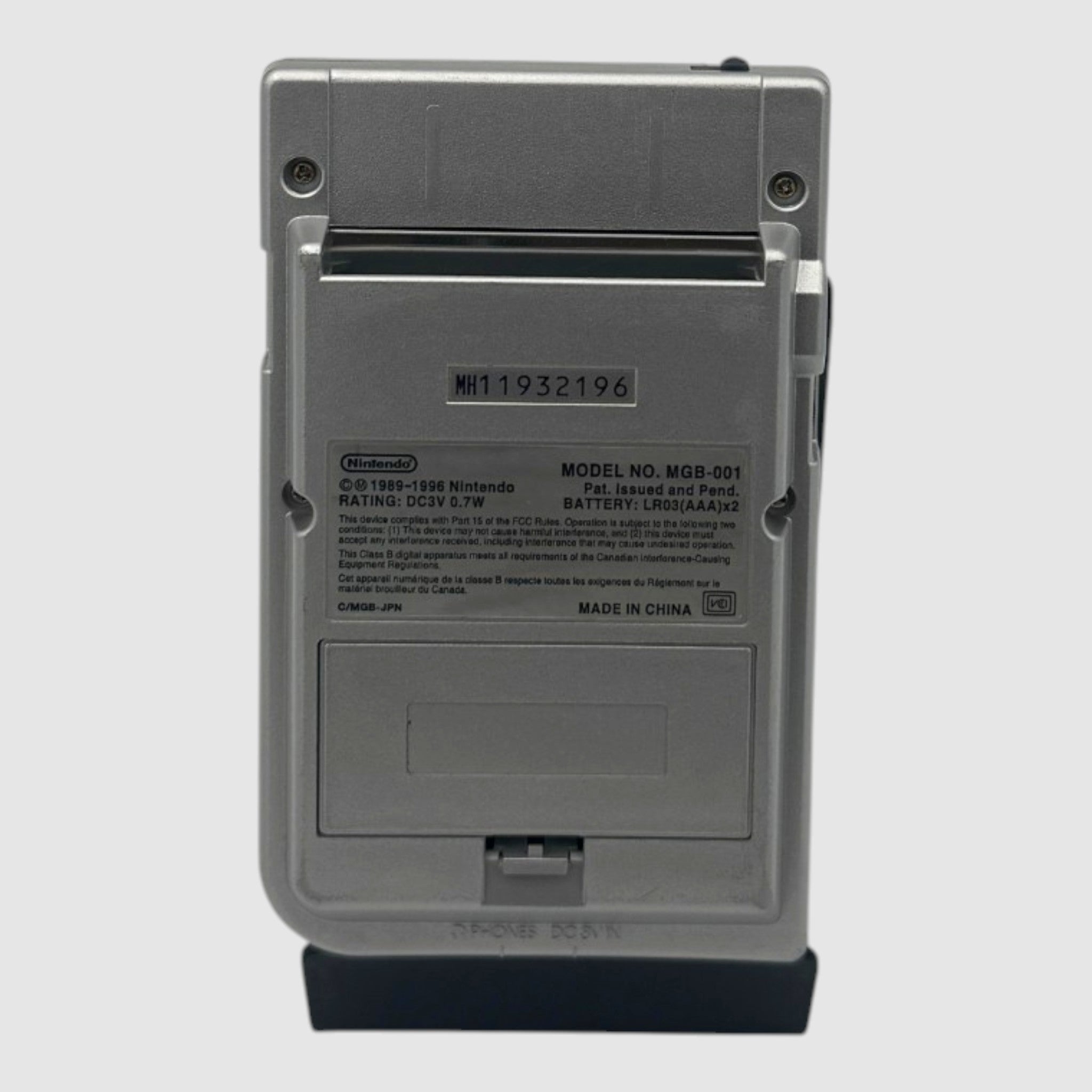 Game Boy Pocket Silver - Japonesa