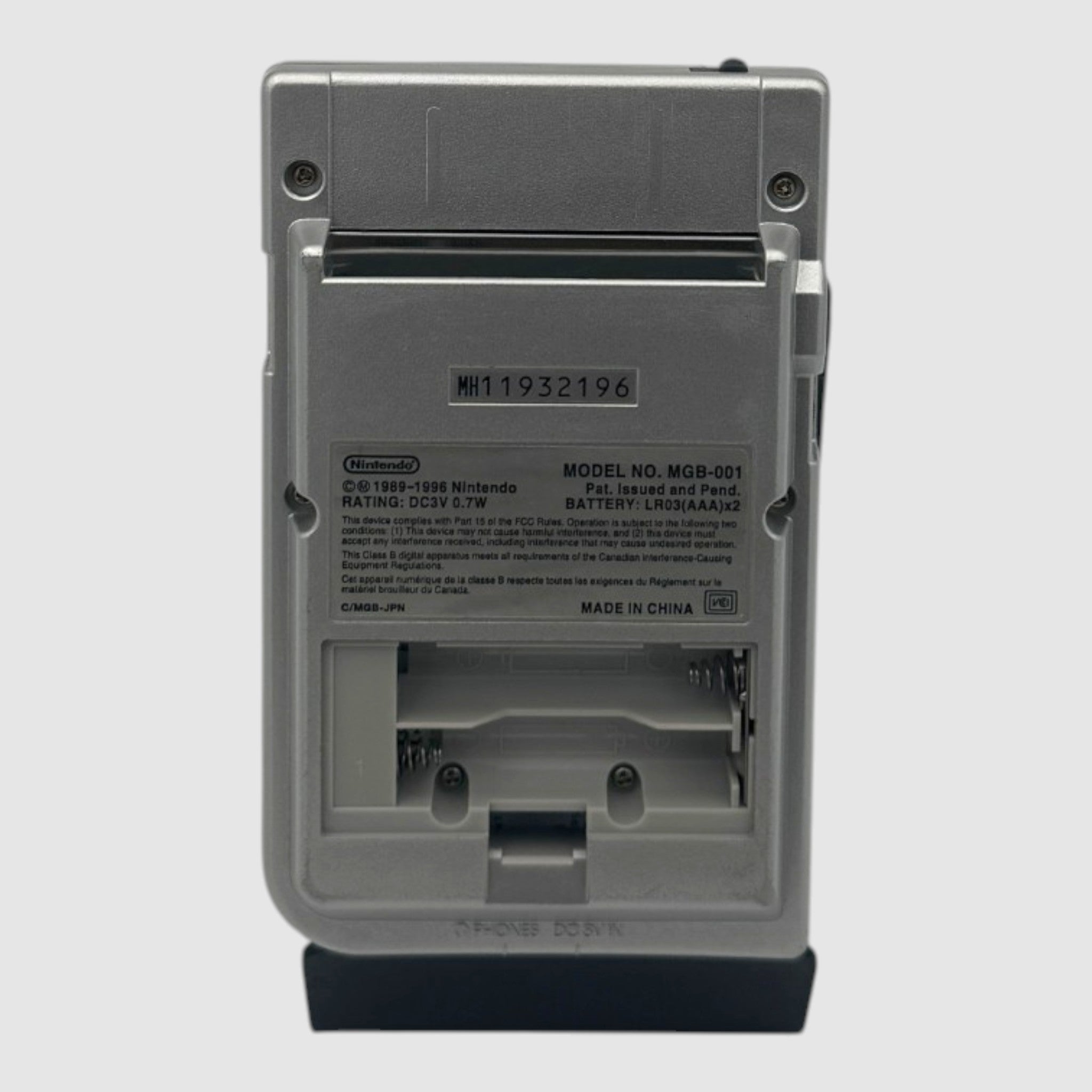Game Boy Pocket Silver - Japonesa