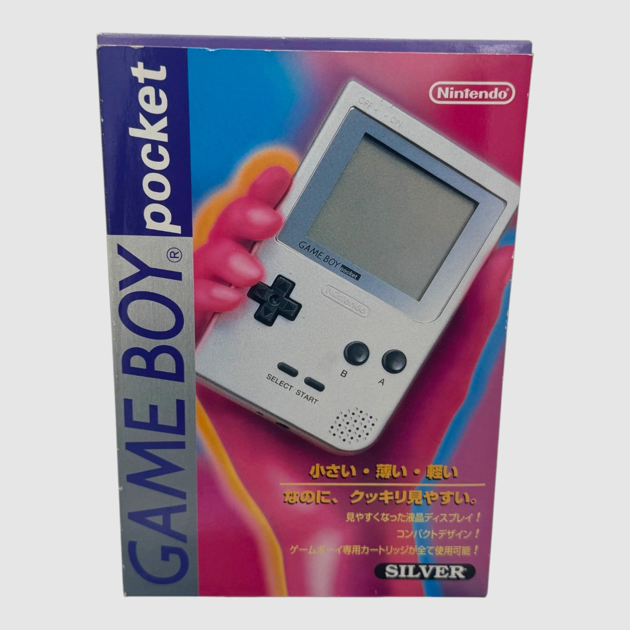 Game Boy Pocket Silver - Japonesa