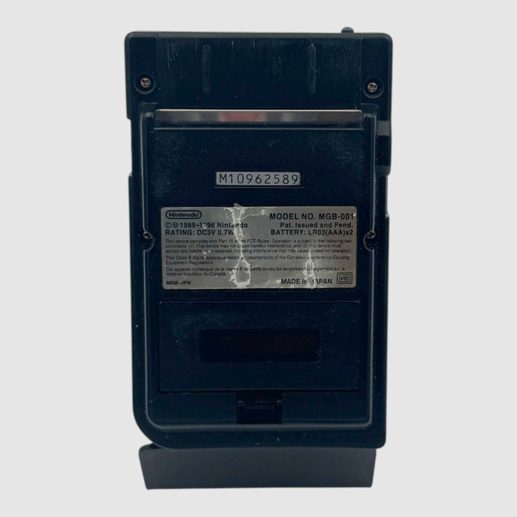 Game Boy Pocket Negra