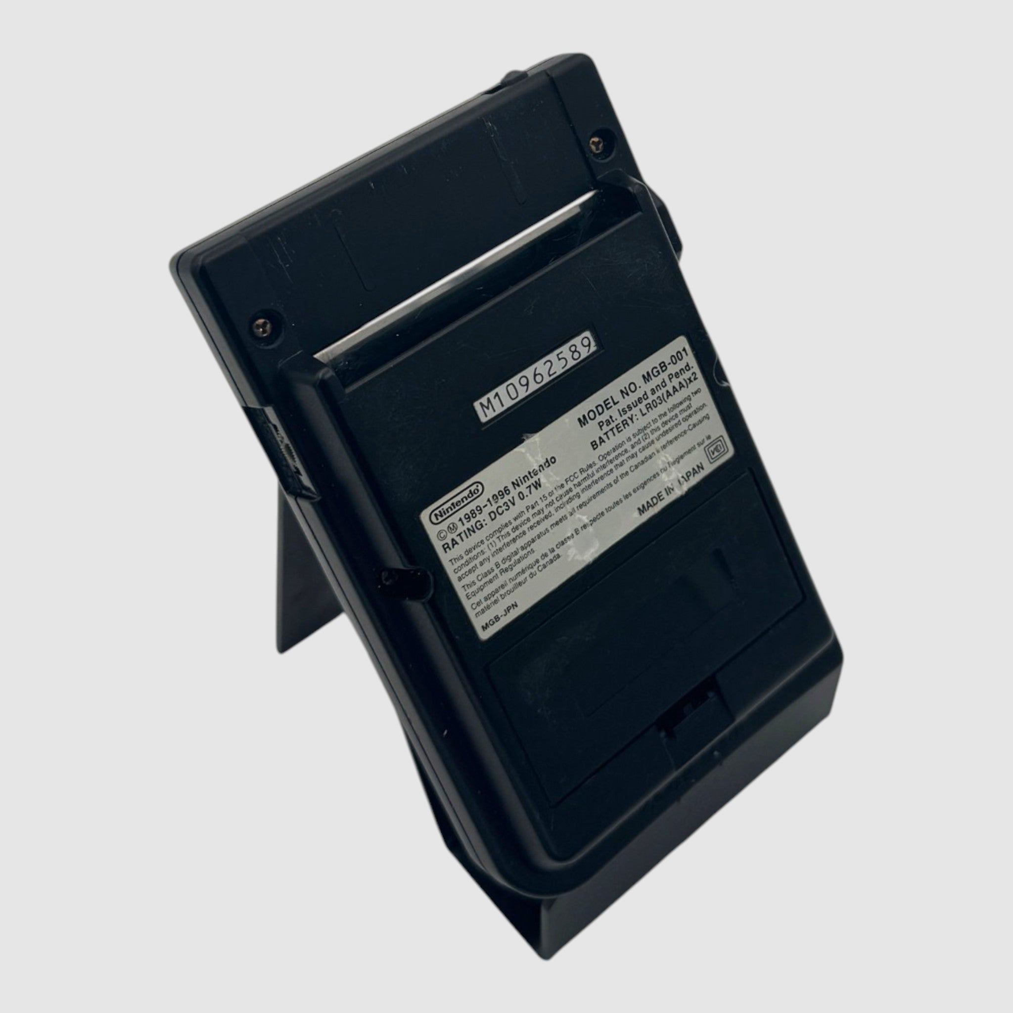 Game Boy Pocket Negra