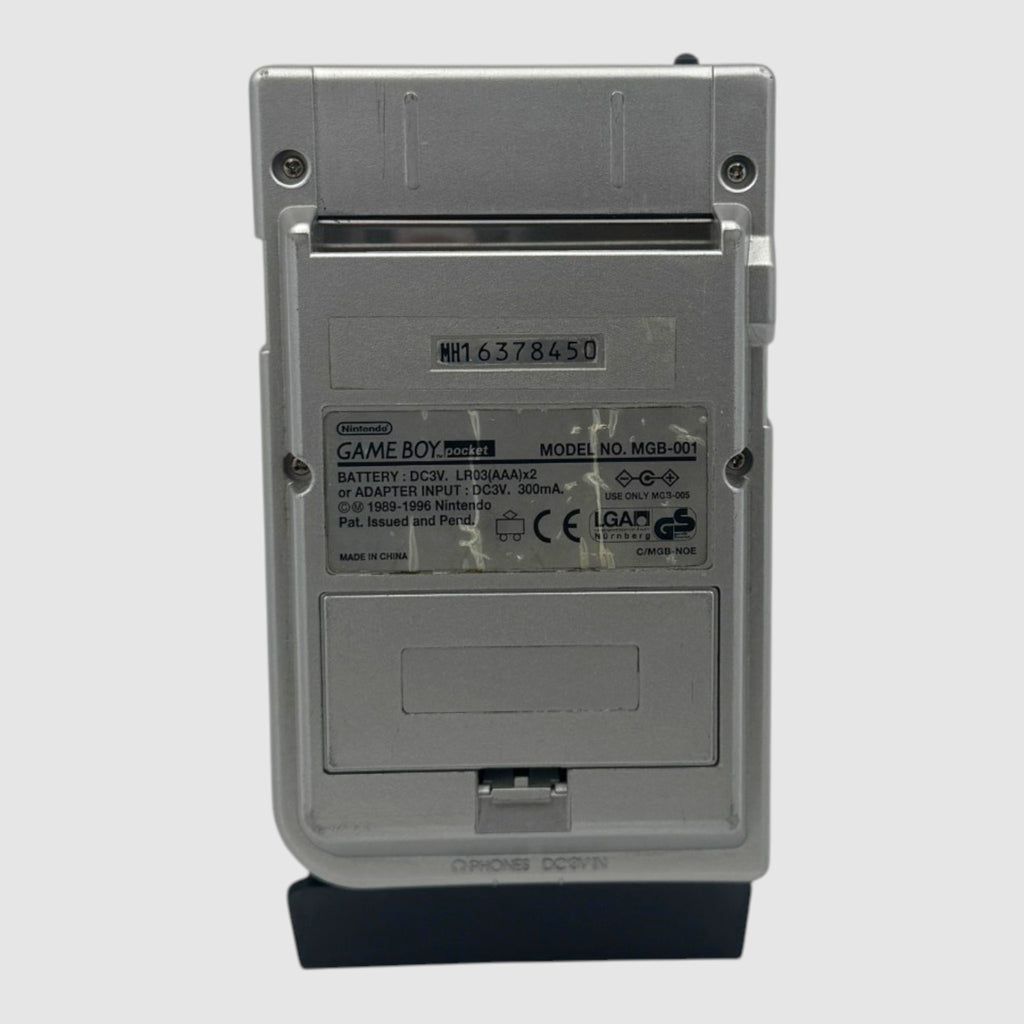 Game Boy Pocket Plateada