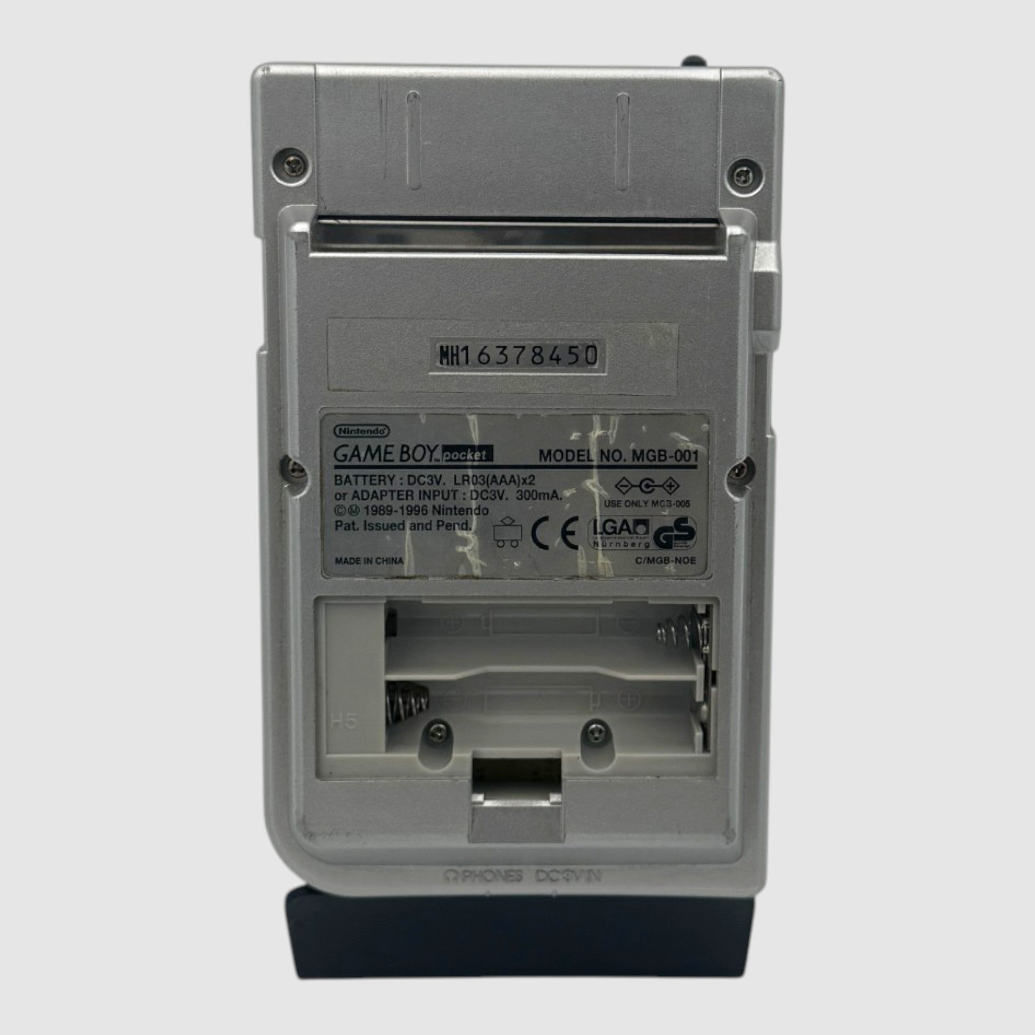 Game Boy Pocket Plateada