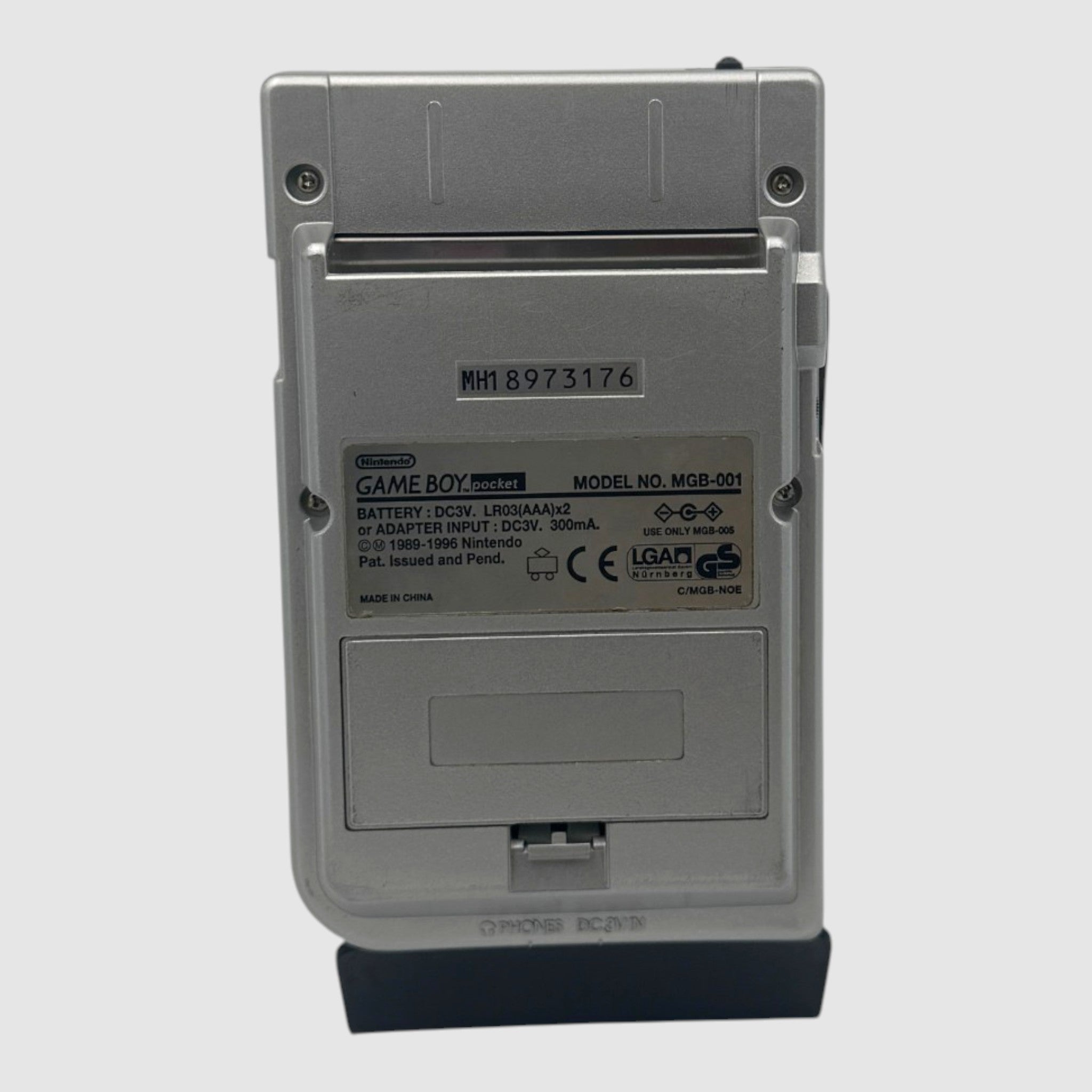 Game Boy Pocket Plateada - sin manual