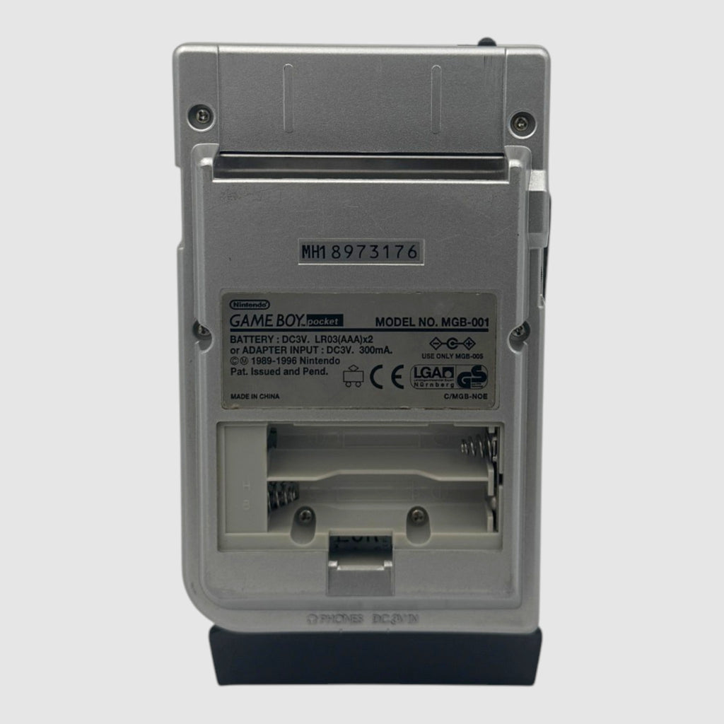 Game Boy Pocket Plateada - sin manual