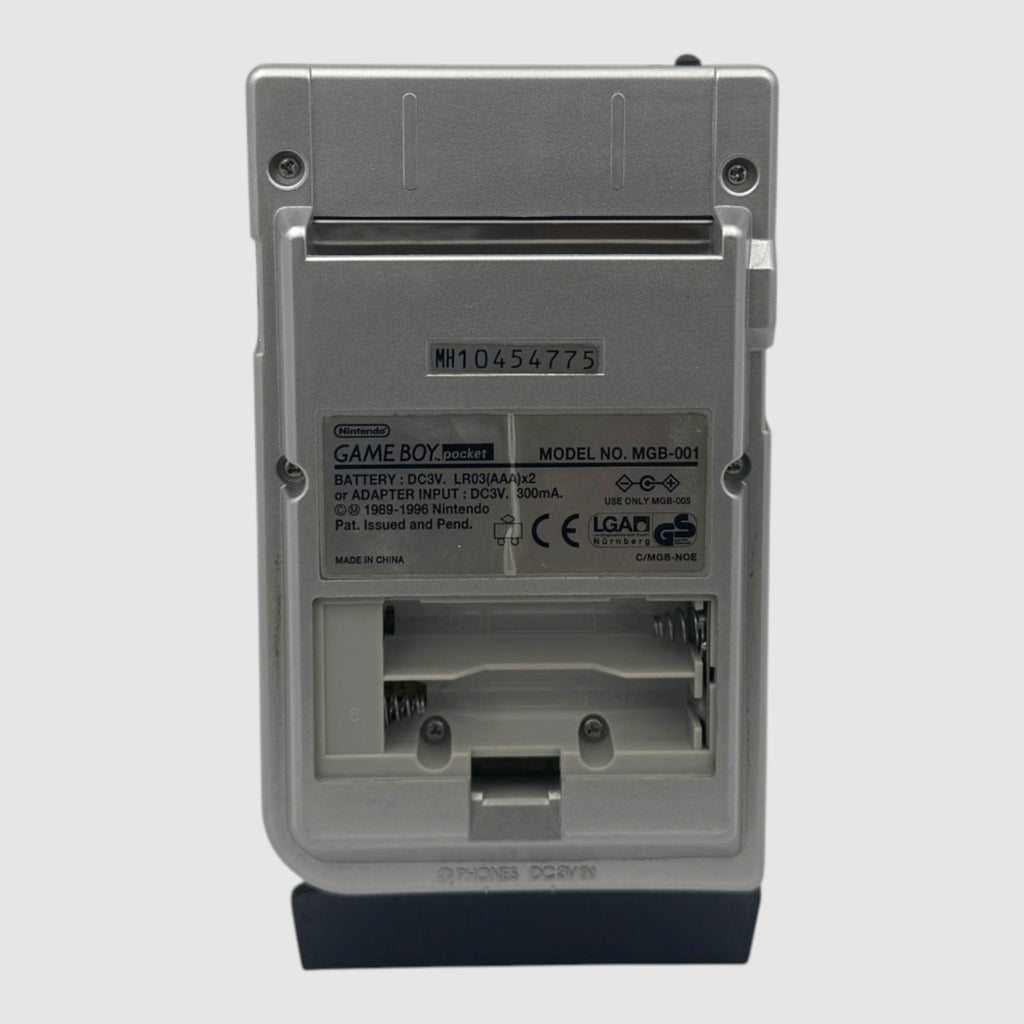 Game Boy Pocket Plateada - sin manual