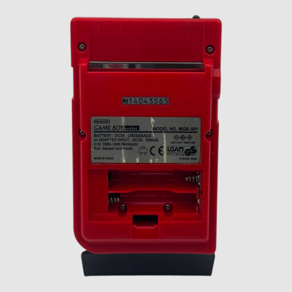 Game Boy Pocket Roja