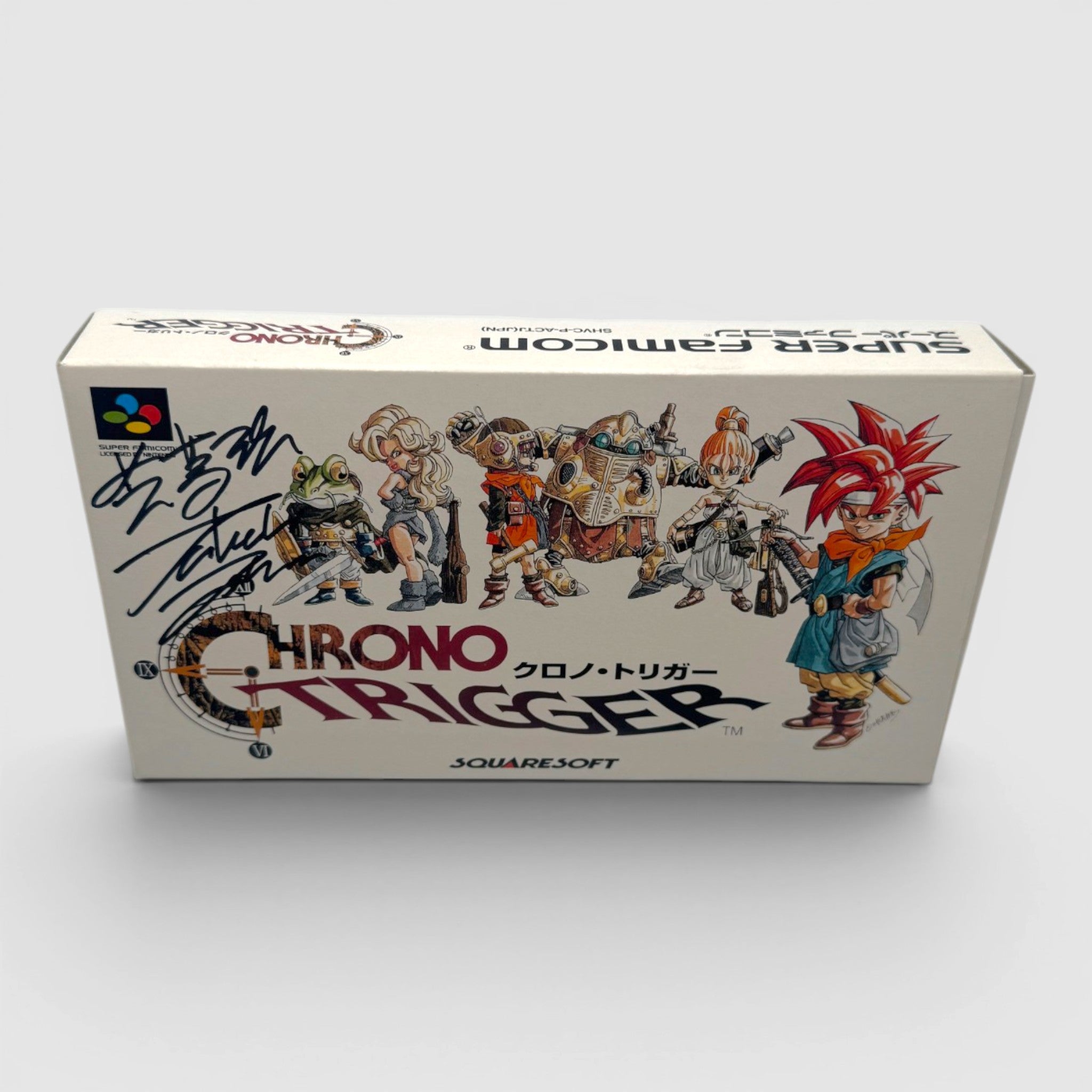 Chrono Trigger - Firmado por Takashi Tokita
